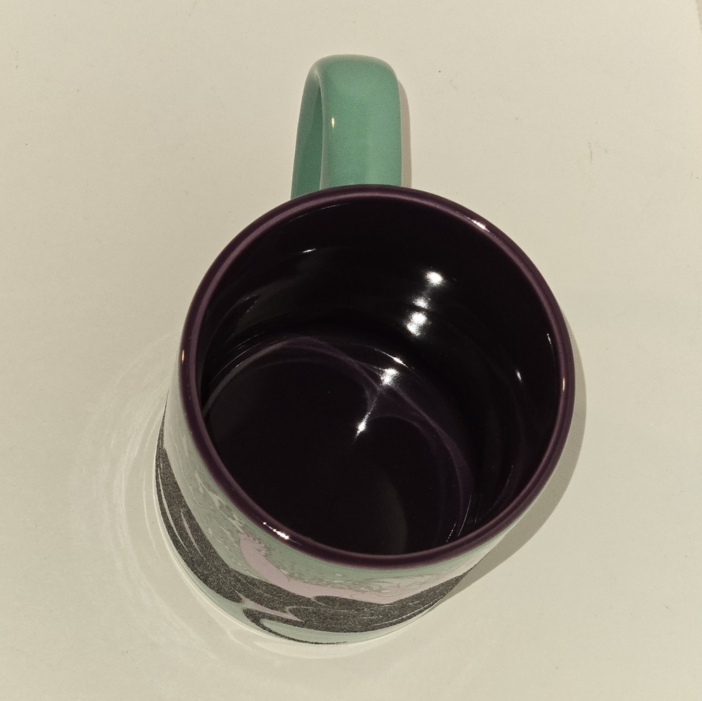 Disney "Little Mermaid" Ursula Mug with Purple, Green and Black Design 14 Oz - Picture 5 of 6